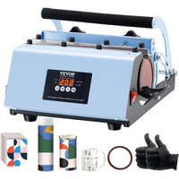 VEVOR Tumbler Heat Press Machine 11-30oz Mug Press Sublimation Tumblers Blue