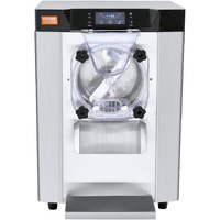 VEVOR Commercial Ice Cream Machine, 12 L/H Yield, 1713W Single Flavor Countertop Hard Serve Ice Cream Maker, 4.5L Stainless Steel Cylinder, LED Panel Auto Clean Pre-cooling, for Restaurant Snack Bars
