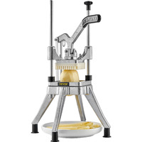 VEVOR Commercial Vegetable Fruit Chopper 3/8?Blade Heavy Duty Professional Food Dicer Kattex French Fry Cutter Onion Slicer Stainless Steel for Tomato Peppers Potato Mushroom, Sliver