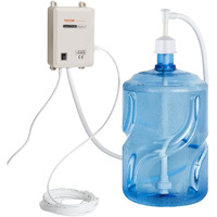 VEVOR Bottled Water Dispensing Pump System,110V 20ft US Plug High Flow Bottled Water Pump with Single Inlet , Bottled Water System for Home Kitchen Office Bar Coffee Brewer Ice-Maker Refrigerator