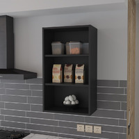 Wall Cabinet Aspen, Kitchen, Black