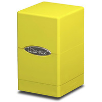 Satin Tower Deck Box - Yellow