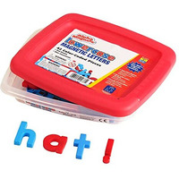 Educational Insights Color-Coded Lowercase Alphamagnets, Set Of 42 Abc Magnets, Lowercase Magnetic Letters, Magnetic Alphabet, Ages 3+