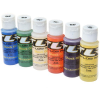 Team Losi Racing Sil Shock Oil 6 Pack 20-45Wt 195-610Cst 2Oz Tlr74020 Electric Car/Truck Option Parts