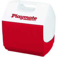 Igloo Red/White, Playmate Pal 7 Quart Personal Sized Cooler, 11.75 X 8.25 X 12-Inch, 7 Qt