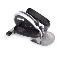 Stamina Inmotion E1000 Compact Strider - Seated Elliptical With Smart Workout App - Foot Pedal Exerciser For Home Workout - Up To 250 Lbs Weight Capacity - Silver