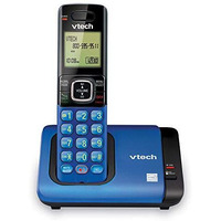 Vtech Cs6719-15 Dect 6.0 Phone With Caller Id/Call Waiting, 1 Cordless Handset, Blue