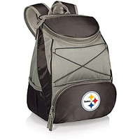 Picnic Time Black Pittsburgh Steelers Ptx Backpack Cooler