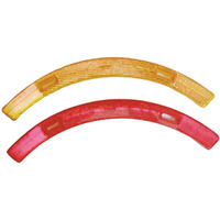 Sunlite Bicycle Wheel Reflector Set, Long, Amber And Red