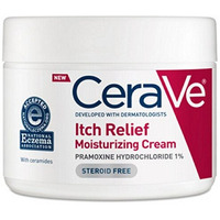 Cerave Moisturizing Cream For Dry Skin Relief | 12 Ounce | Fragrance Free Cream With Pramoxine For Itch Relief