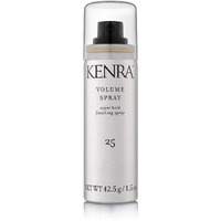 Kenra Volume Spray 25 50% | Super Hold Finishing & Styling Hairspray | Flake-Free & Fast-Drying | Wind & Humidity Resistance | All Hair Types | Travel 1.5 Oz