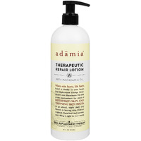 Adamia Therapeutic Repair Lotion With Macadamia Nut Oil And Promega-7, 16 Fl Oz Bottle- Fragrance Free, Paraben Free, Non Gmo, White