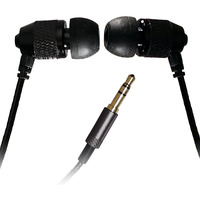 Far End Gear Short Buds - 15"" Cord Stereo Earbuds With Nylon-Reinforced Cords For Clip-On Music Players
