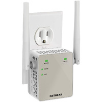 Netgear Wi-Fi Range Extender Ex6120 - Coverage Up To 1500 Sq Ft And 25 Devices With Ac1200 Dual Band Wireless Signal Booster & Repeater (Up To 1200Mbps Speed), And Compact Wall Plug Design, White