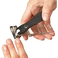 Ez Grip 360 Degree Rotary Stainless Steel Sharp Blade Fingernail Toenail Clipper, Trimmer And Cutter