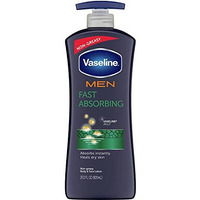 Vaseline Men Healing Moisture Body Lotion, Fast Absorbing, 20.3 Fl Oz (Pack Of 1)