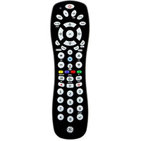 Ge Universal Remote Control For Samsung, Vizio, Lg, Sony, Sharp, Roku, Apple Tv, Tcl, Panasonic, Smart Tvs, Streaming Players, Blu-Ray, Dvd, 6-Device, Black, 34459