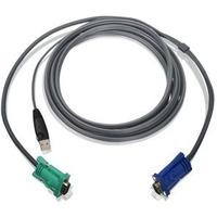 Iogear Usb Kvm Cable, 10 Feet, G2L5203U, Dark Gray