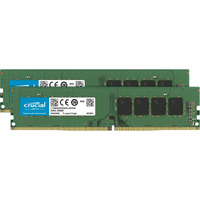Crucial Ram 32Gb Kit (2X16Gb) Ddr4 2400 Mhz Cl17 Desktop Memory Ct2K16G4Dfd824A