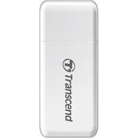Transcend Usb 3.1 Gen1 Sdhc / Sdxc / Microsdhc / Sdxc Card Reader, Ts-Rdf5W (White)
