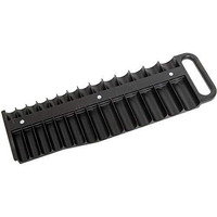 Lisle 40210 Black Magnetic Socket Holder For 3/8"" Socket,Green