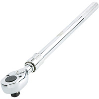 Neiko 03069A 3/4-Inch-Drive Extendable Ratchet Handle, 24-Tooth Reversible Ratcheting Feature, Extends 24 To 39 3/4 Inches