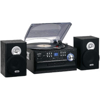 Jensen Jta-475B 3-Speed Stereo Turntable With Cd System, Cassette, And Am/Fm Stereo Radio