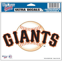 San Francisco Giants Decal 5X6 Ultra Color