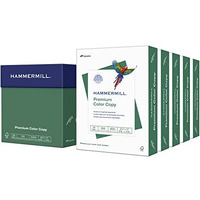 Hammermill Printer Paper, Premium Color 28 Lb Copy Paper, 8.5 X 11 - 5 Ream (2,500 Sheets) - 100 Bright, Made In The Usa, 102450C
