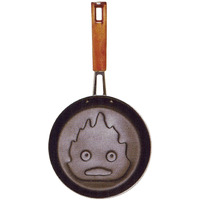 Studio Ghibli Via Bluefin Benelic Calcifer Kitchen Tool Frying Pan - Howl's Moving Castle - Official Merchandise, One Color