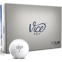 Vice Tour Golf Balls, White (One Dozen)