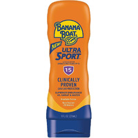 Banana Boat Sport Ultra Spf 15 Sunscreen Lotion, 8Oz  Banana Boat Sunscreen Spf 15 Lotion, Oxybenzone Free Sunscreen, Sunblock Lotion Sunscreen, Banana Boat Lotion Spf 15, 8Oz