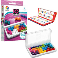 Smartgames Iq Xoxo Portable Travel Game Featuring 120 Challenges For Ages 6 - Adult