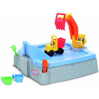 Little Tikes Big Digger Sandbox, White