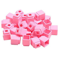 Didax Educational Resources, Pink, Unifix Cubes Bag Of 100