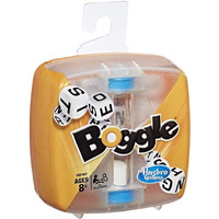 Boggle Classic Game | Word Search Games | Ages 8+ | 1 Or More Players | Portable Travel Size | Fun Family Dice Games For Adults And Kids