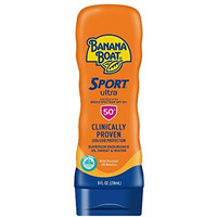 Banana Boat Sport Ultra Spf 50 Sunscreen Lotion, 8Oz  Banana Boat Sunscreen Spf 50 Lotion, Oxybenzone Free Sunscreen, Sunblock Lotion, Banana Boat Lotion, Water Resistant Sunscreen Spf 50, 8Oz