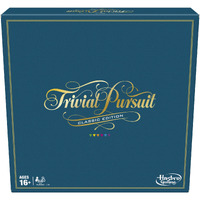 Trivial Pursuit Classic Edition Board Game For Adults And Teens Ages 16 And Up, Trivia Game For 2-6 Players