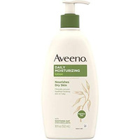 Aveeno Daily Moisturizing Body Lotion With Soothing Oat And Rich Emollients, Fragrance-Free, 18 Fl Oz