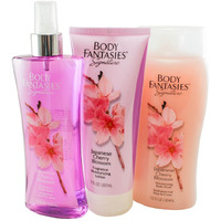 Body Fantasies Signature Japanese Cherry Blossom 3 Piece Gift Set For Women