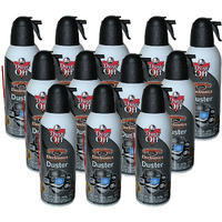 Falcon Dust-Off Professional Electronics Compressed Air Duster, 12 Oz (12 Pack)