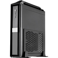 Silverstone Technology Mini-Itx Slim Small Form Factor Computer Case With Handle Ml08B-H