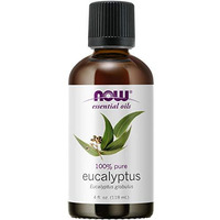 Now Essential Oils, Eucalyptus Oil, Clarifying Aromatherapy Scent, Steam Distilled, 100% Pure, Vegan, 4 Fl Oz (1 Count)