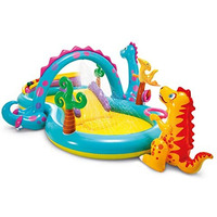 Intex Dinoland Inflatable Play Center, 119In X 90In X 44In, For Ages 2+