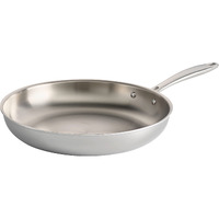 Tramontina Fry Pan Stainless Steel Tri-Ply Clad 12-Inch, 80116007Ds