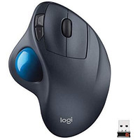 Logitech M570 Wireless Trackball Mouse     Ergonomic Design With Sculpted Right-Hand Shape, Compatible With Apple Mac / Microsoft, Usb Unifying Receiver, Dark Gray (Discontinued By Manufacturer)