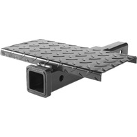 Maxxhaul 70069 Hitch Extender With Step, 4000-Lb Max Towing Weight, 400-Lb Tongue Weight.