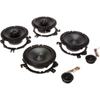 Package: Pair Alpine Sps-610C 6.5"" 2 Way Pair Of Component Car Speakers + Alpine Sps-610 6.5"" 2 Way Pair Of Coaxial Car Speakers