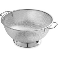 Bellemain 5 Qt Metal Colander With Handle | Pasta, Spaghetti, Berry, Fruit, Vegetable, Kitchen Food Strainer Basket | 18/8 Stainless Steel Colander Bowl | Pot Drainer For Cooking, Sifter Strainer