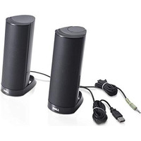 Dell Ax210 Usb Stereo Speaker System (W955K), Black